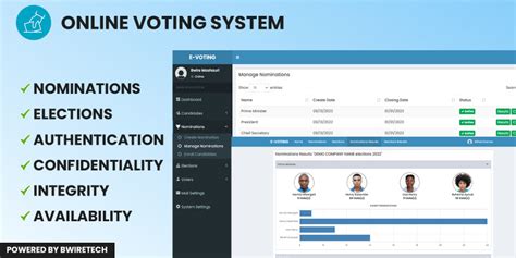 E Voting System Specification And Design Document