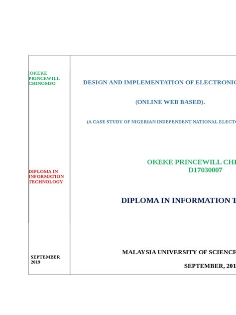 e voting system specification and design document
