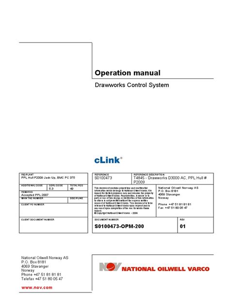 Download E 2000 Drawworks Manual 