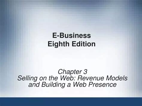 Read E Business 8Th Edition Chapter 12 Solutions Review Questions 1 Doc 