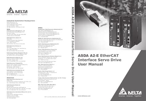Read E Ethercat Interface Servo Drive User Manual Delta 