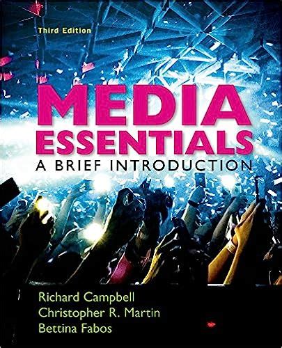 Read Online E Study Guide For Media Essentials A Brief Introduction 