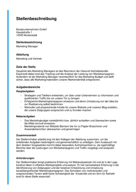 E13 stellenbeschreibung