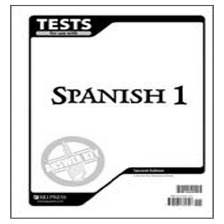 E2020 Spanish 1 Answer Keys