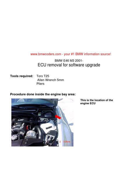 Download E46 M3 Ecu Removal Products Active Autowerke 