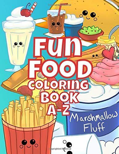 eBook Fun Food Coloring Book A Z Full PDF Read