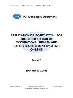 Read Online Ea Document On The Application Of Iso Iec 17021 1 For The 