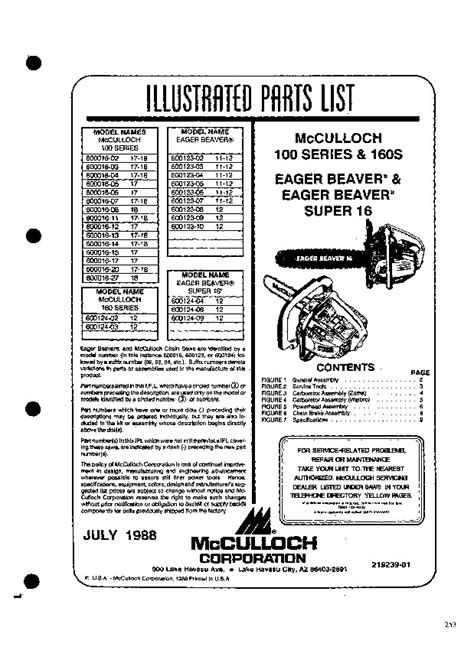 Read Eager Beaver 285Bc Trimmer Repair Manual 