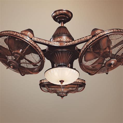 Early 1900s Ceiling Fans With Lights