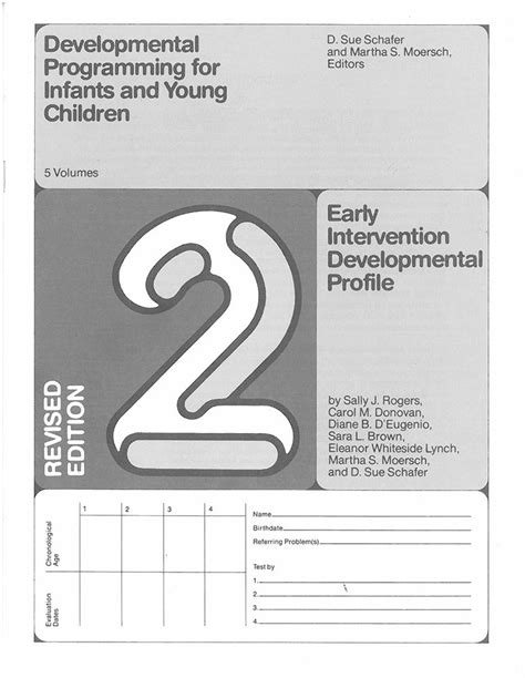Early Intervention Developmental Profile