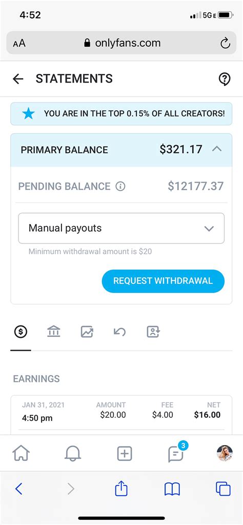 earnings OnlyFans leaked content