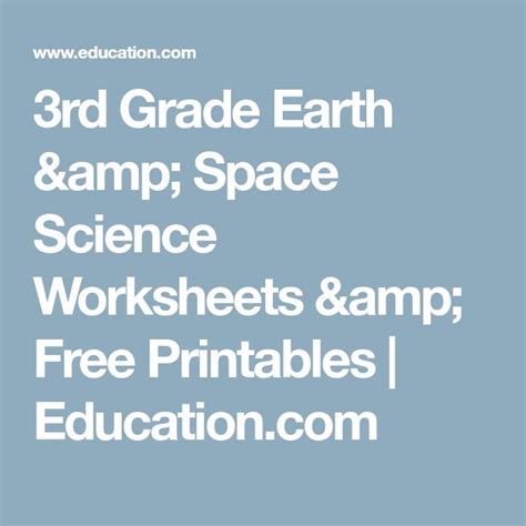 Earth Amp Space Science Worksheets Amp Free Printables Planet Earth Worksheet Answers - Planet Earth Worksheet Answers