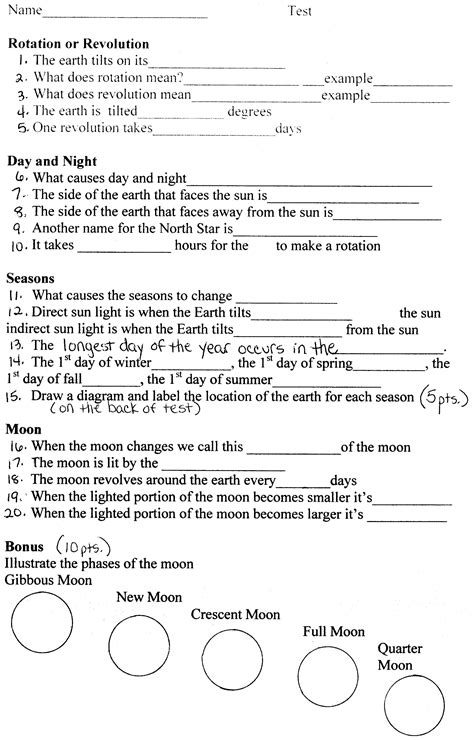 Earth And Physical Science 4th Grade Science Worksheets Humidity Worksheet For 4th Grade - Humidity Worksheet For 4th Grade
