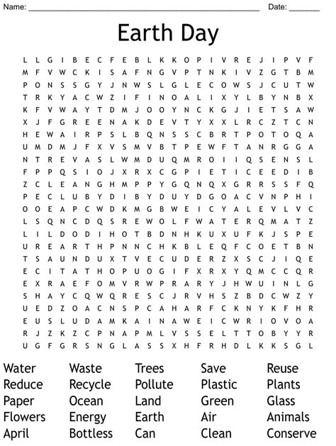 Earth Day Word Search Wordmint Earth Day Word Search - Earth Day Word Search
