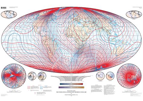 Earth Magnetic Field Map