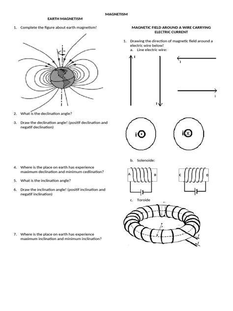 earth magnetism problems with electric charges on