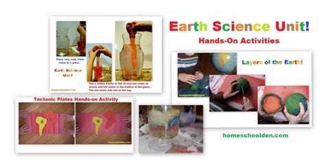 Earth Science Hands On Activities Homeschool Den Earth Science Hands On Activities - Earth Science Hands On Activities