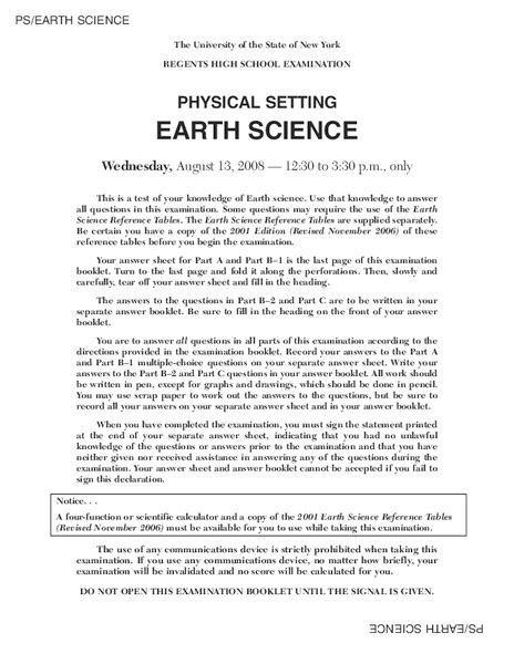 Earth Science Lesson Plans Earth Science Lesson Plans - Earth Science Lesson Plans