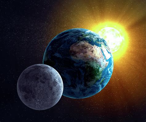 Read Online Earth Moon And Sun 