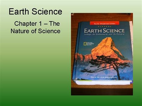 Download Earth Science Chapter 1 