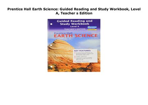 Read Earth Science Guided Reading And Study Workbook 