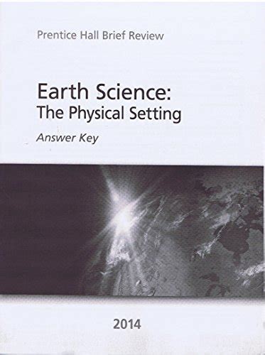 Read Earth Science The Physical Setting Answer Key 2010 Third Edition 