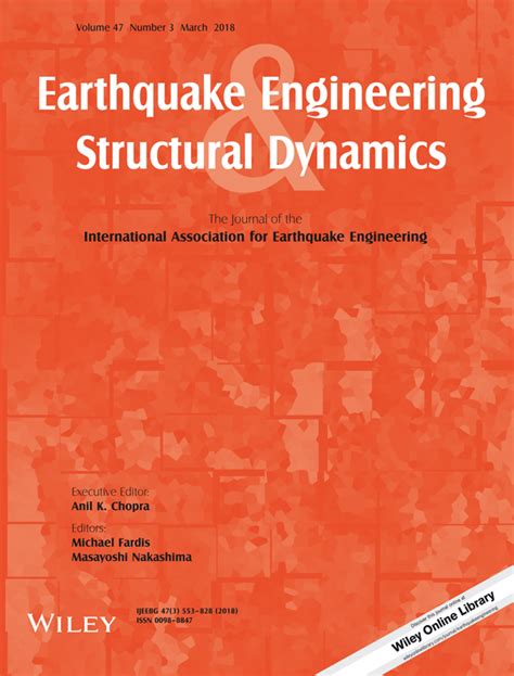 Read Online Earthquake Engineering And Structural Dynamics 