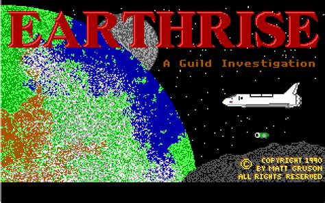 earthrise dos game s