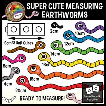 Earthworms Amp Amp Measuring Spring Math Activity Ndash Measuring Worms Worksheet - Measuring Worms Worksheet