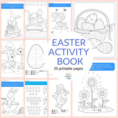 Easter Activity Book: Easter Activity Book: 20 Word Search Puzzles: 15 Sudoku Puzzles:10 Mazes: Large Print Activity Book For Girl And Boy