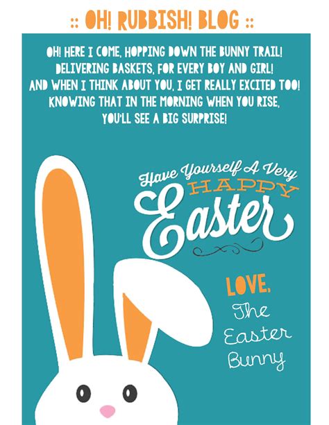 Easter Bunny Letters 15 Free Printable Letters Printabulls Writing To The Easter Bunny - Writing To The Easter Bunny