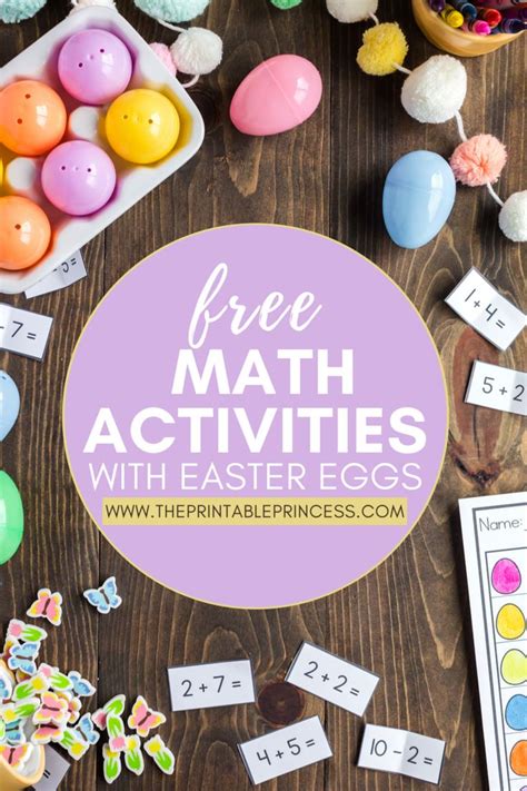 Easter Egg Math Games Plus Free Easter Math Eggs Math - Eggs Math