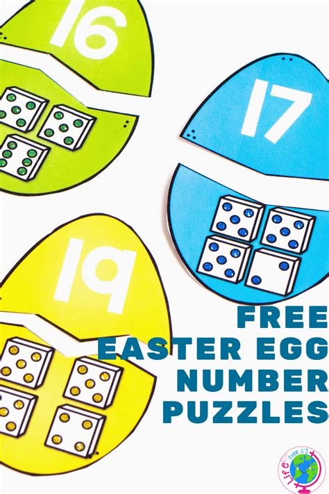 Easter Egg Math Puzzle Number And Math Puzzle Math Eggs - Math Eggs