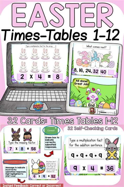 Easter Multiplication Math Activity Classroom Freebies Easter Math Activities For Middle School - Easter Math Activities For Middle School