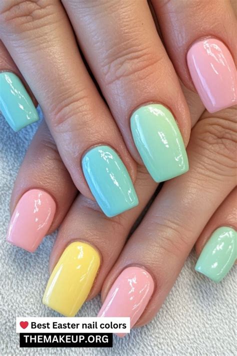 easter nail colors