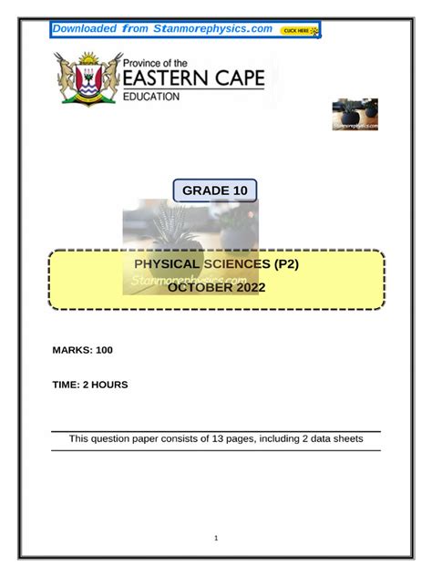 eastern cape physical science grade 9 projects