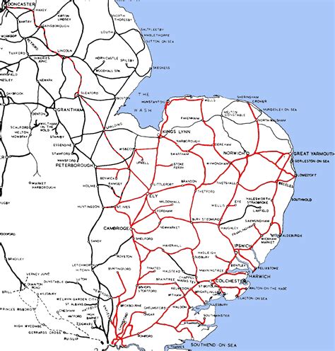 Eastern Railway Map