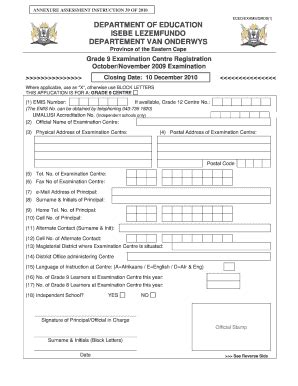 Download Eastern Cape Basic Education 2014 District Question Papers 