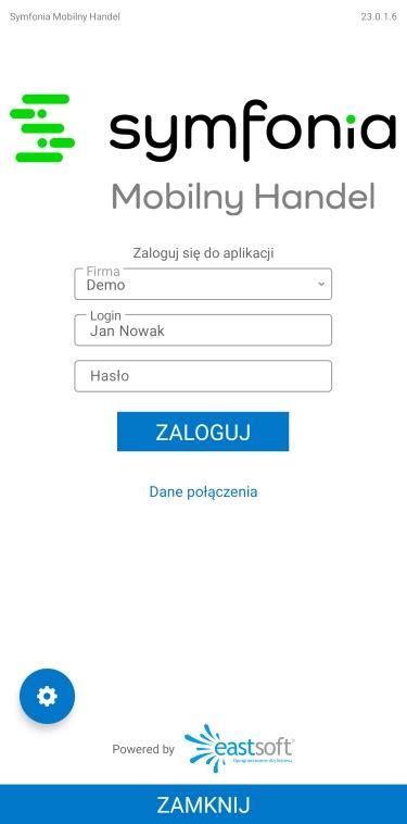 eastsoft sp. z o.o. - symfonia mobilny handel
