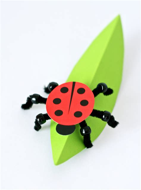 Easy And Fun Paper Ladybug Craft For Kids Ladybug Pattern For Preschool - Ladybug Pattern For Preschool