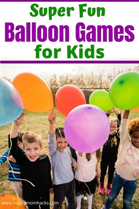 Easy Balloon Games For Kids The Inspired Treehouse Kindergarten Balloons - Kindergarten Balloons