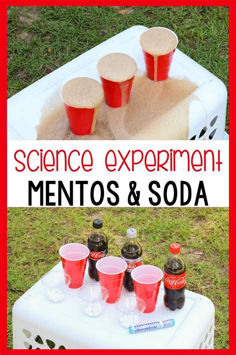 Easy Coke And Mentos Experiment Lesson Plan Mentos And Soda Science Experiment - Mentos And Soda Science Experiment