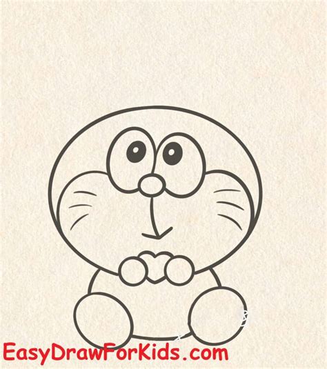 Easy Doraemon Drawing