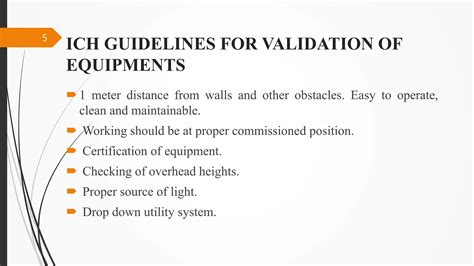 Easy Equipments For Validation