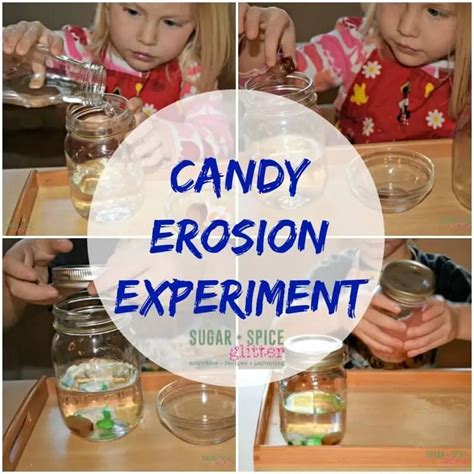 Easy Erosion Experiment For Kids Sugar Spice And Erosion Science Experiments - Erosion Science Experiments