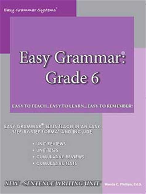 Easy Grammar Grade 6 Workbooks Clearance Lamp Post Sixth Grade Grammar Worksheets - Sixth Grade Grammar Worksheets