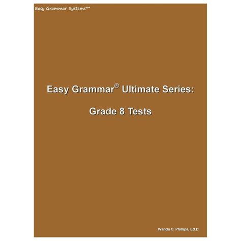 Easy Grammar Ultimate Grade 8 Teacheru0027s Guide Easy Grammar 8th Grade - Easy Grammar 8th Grade