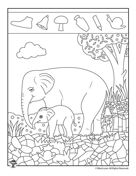 Easy Hidden Picture Games With Animals Printable Activity Hidden Images Worksheet Preschool - Hidden Images Worksheet Preschool