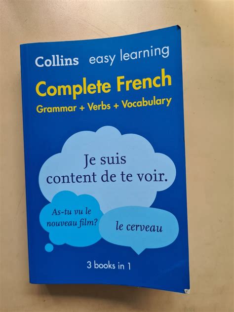easy learning complete french grammar verbs and vocabulary 3 books in 1 collins easy