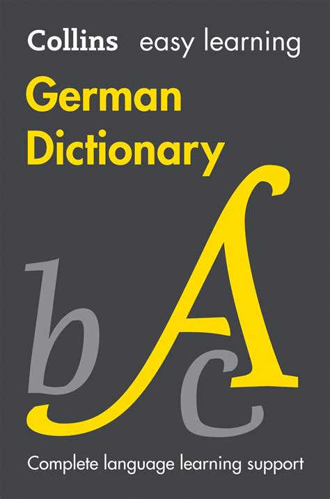 Easy Learning German Dictionary Collins Easy Learning German
